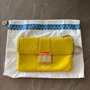 Tory Burch yellow purse